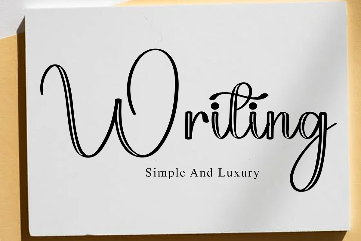 Sunday Midnight, a Handwritten Font by InermediaSTUDIO (Photo 6 of 8)