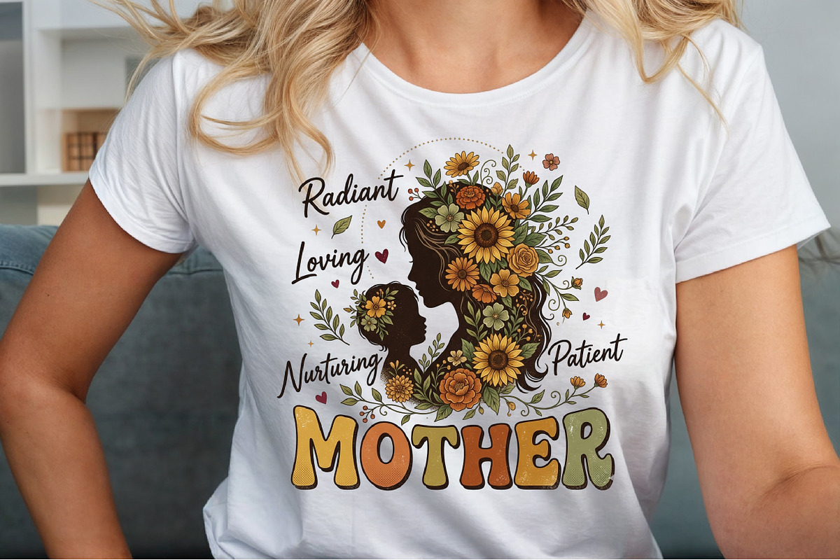 Retro Vintage Floral Mother's Day, a Seasonal Illustration by Sublimation Artist (Photo 5 of 9)