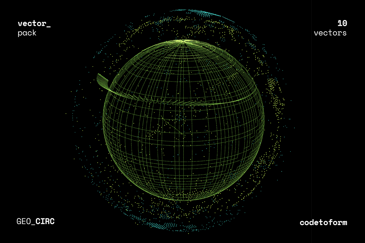 GEO_CIRC Vector Pack, a Background Graphic by codetoform (Photo 3 of 14)