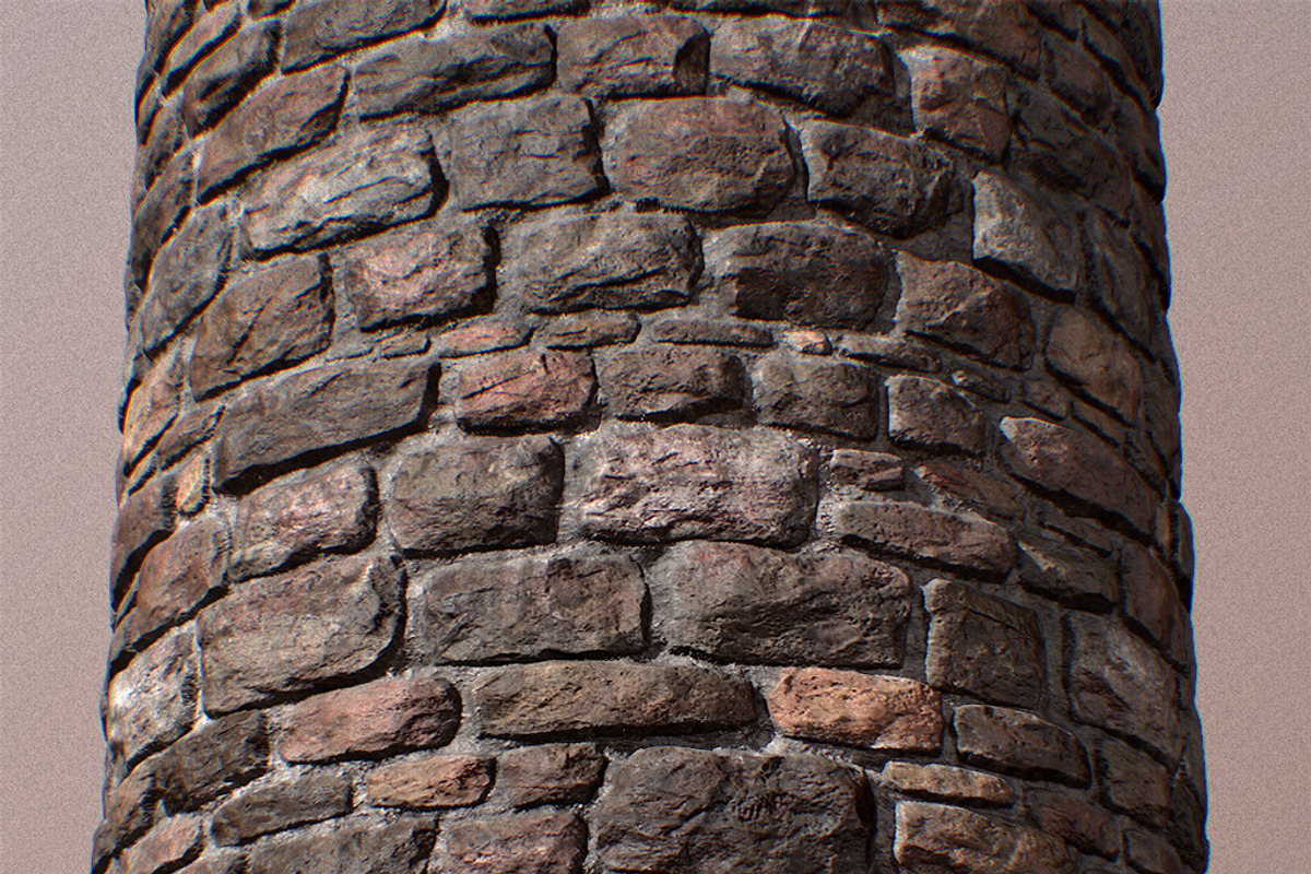Stone Wall tileable texture set, a Textures & Material 3D Model by happy brush (Photo 6 of 7)