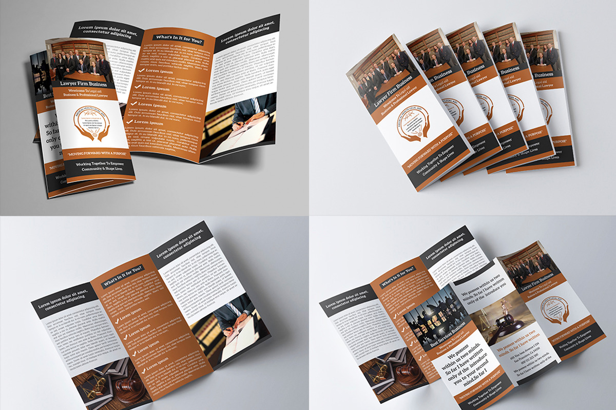 30-Trifold Brochure Bundle, a Brochure Template by AfzaalGraphics (Photo 24 of 31)