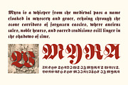 CS Chalise Drawn, a Blackletter Font by Craft Supply Co. (Thumbnail 2 of 8)