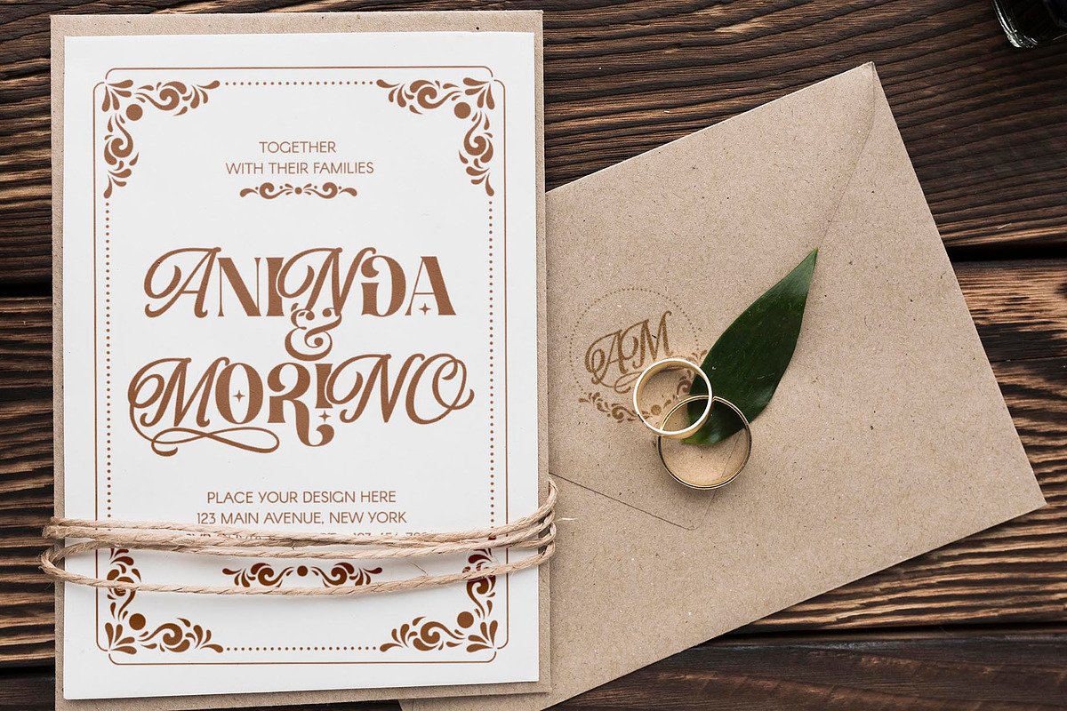 Brighton Daction Serif Font, a Serif Font by Graphicxell (Photo 9 of 19)