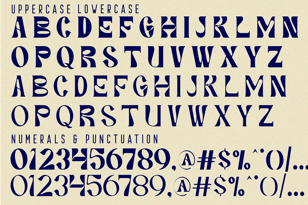 Generate Changes Font, a Sans Serif Font by 177Studio (Photo 8 of 8)