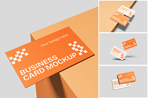 Business Card Mockup, a Product Mockup by MrLetters