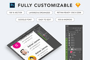 Appointment Manager App Design, an UI Kit Template by App Innovation (Thumbnail 7 of 8)