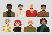 Men. Vector and raster graphics, a Person Illustration by Oliana Moroz (Thumbnail 8 of 18)