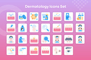 Dermatology Icons Set - Flat, an Icon by Kmg Design (Thumbnail 2 of 2)