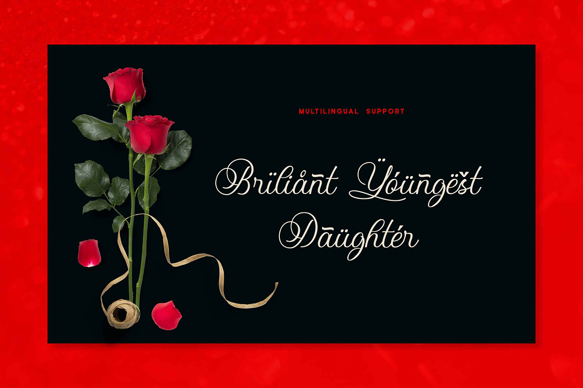 Balgona - Elegant Calligraphy Font preview 7