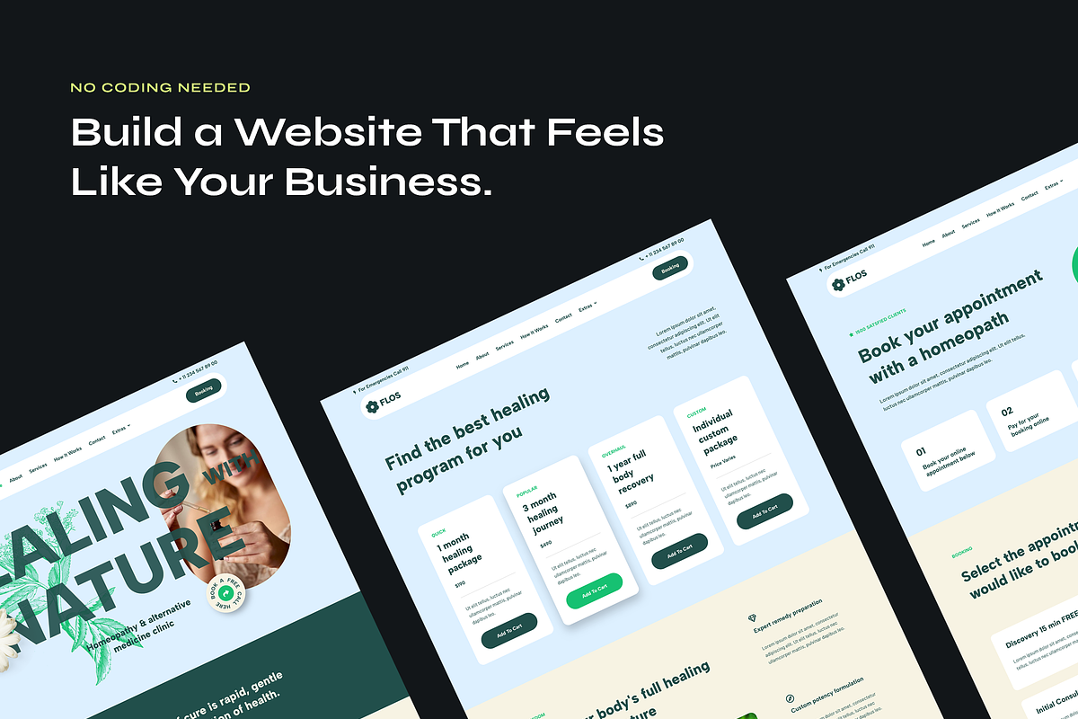 Holistic Health Website Template, a WordPress Template by Awakened Templates (Photo 3 of 6)