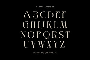 Fragor - Modern Display Serif