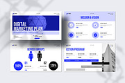 Digital Marketing Plan Presentation, a Presentation Template by Soraclod (Thumbnail 3 of 9)