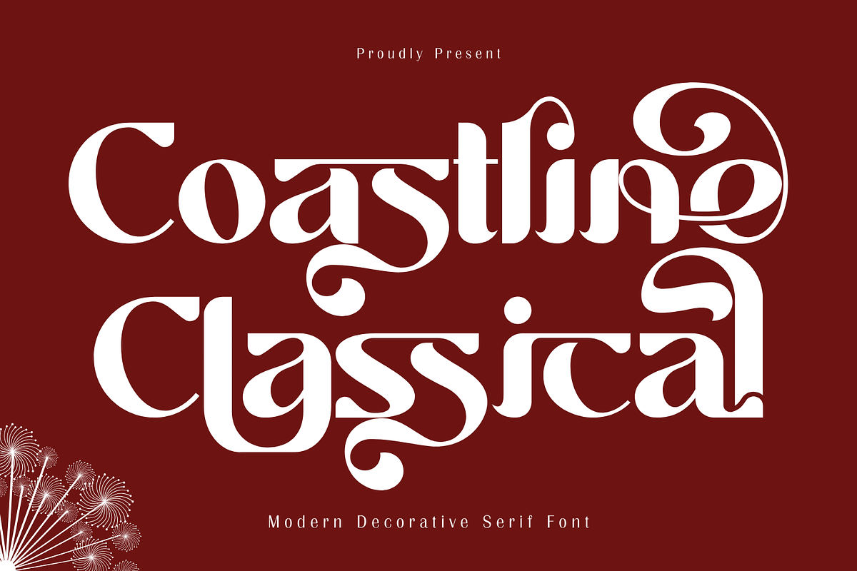 Coastline Classical Font, a Serif Font by 177Studio (Photo 1 of 8)
