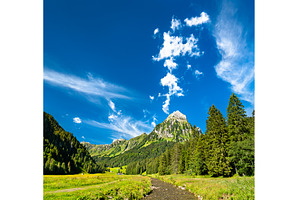Brunnelistock mountain and Sulzback, a Nature Photo by Leonid Andronov