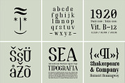 Marinaio Family + Ornaments, a Serif Font by Hederae Type Foundry (Thumbnail 2 of 11)