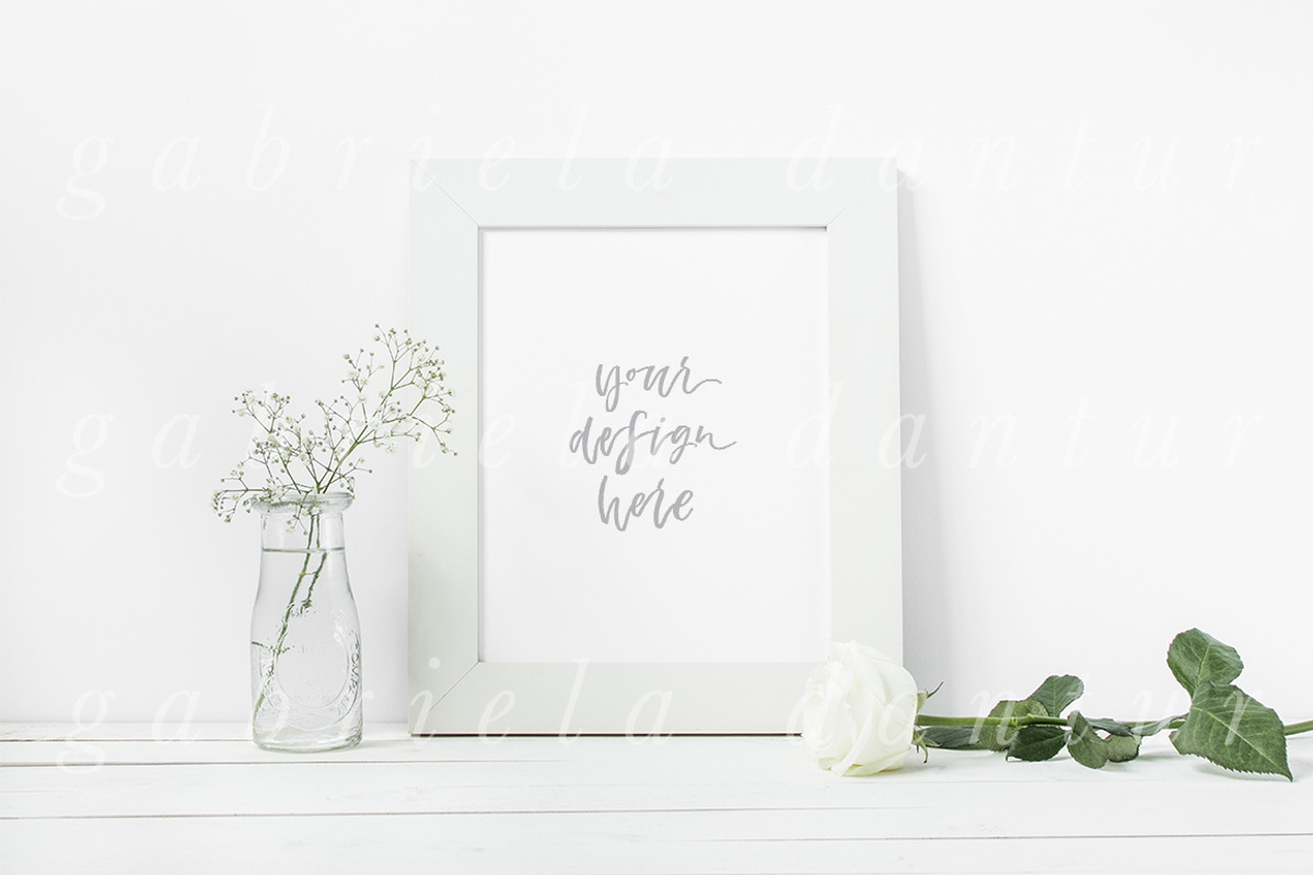 The White Rose Mockups Bundle, a Product Mockup by Salt Color Studio (Photo 6 of 6)
