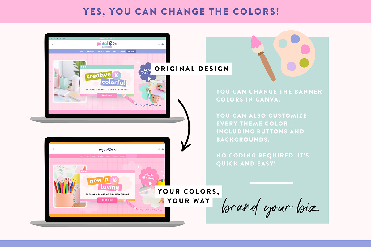 Shopify Theme for Digital Products, a Shopify Template by Design Pixie (Photo 8 of 11)
