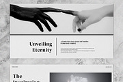 Black and White Fashion Presentation, a Presentation Template by Boris Cupac (Thumbnail 2 of 7)