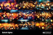 Bokeh lights. 46 images, an Abstract Photo by Handmadefont (Thumbnail 8 of 11)