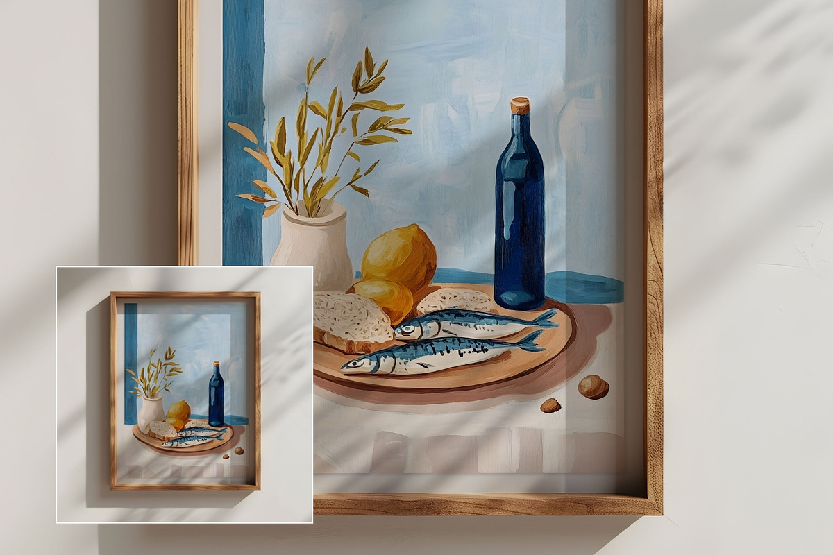 Minimal Wooden Frame Mockup FR-MI-05, a Household Mockup by Callistemon Creative (Photo 7 of 9)