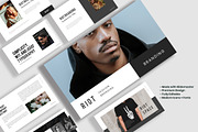 RIOT - Minimal Powerpoint, a Presentation Template by Infinity Vector Studio (Thumbnail 5 of 6)