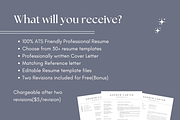Resume Writer Resume Writing Service, a Resume Template by Climbwithelevator (Thumbnail 4 of 6)