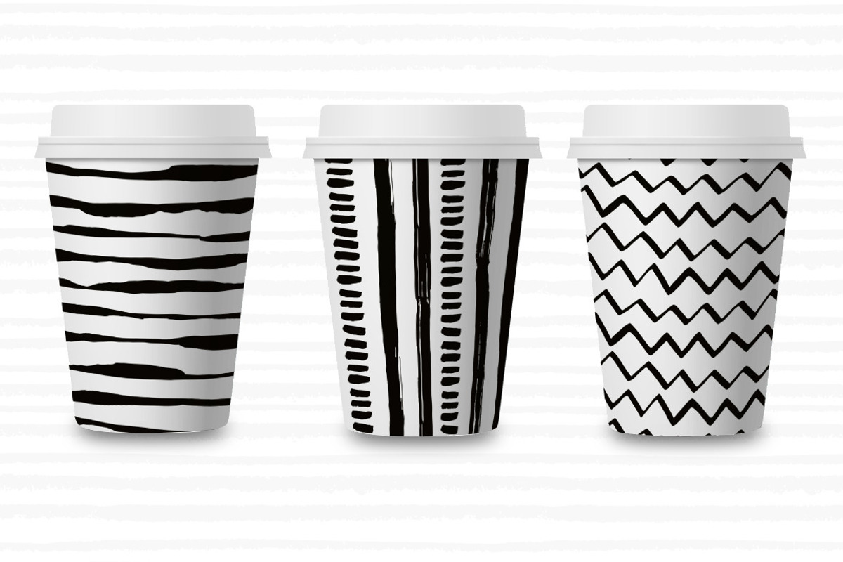Lines & strokes - simple patterns, a Pattern Graphic by Wild Rose (Photo 2 of 12)