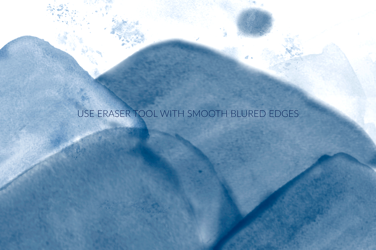 Abstract watercolor Photoshop shapes, a Shape Add-On by Let's Art (Photo 6 of 8)