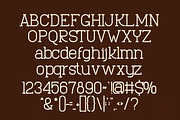 Bore Neonz – Retro Slab Serif, a Slab Serif Font by Brand Earth (Thumbnail 2 of 12)