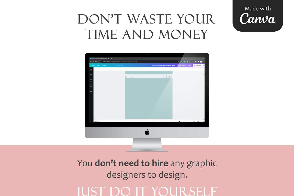 Blush Pink Instagram Template, a Social Media Template by Everyday Perfection (Photo 8 of 10)