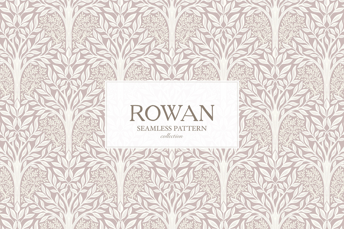Rowan Tree Forest Patterns Vol 2, a Pattern Graphic by Eclectic Anthology (Photo 1 of 12)