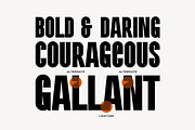 Roginds - Bold Condensed Typeface, a Sans Serif Font by Imoodev (Thumbnail 2 of 5)