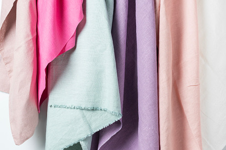 linen fabric in different colors, a Background Photo by oxana.denezhkina