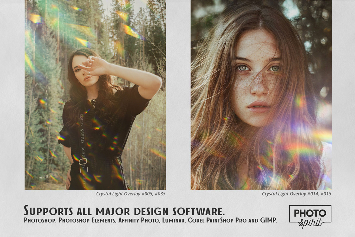 Crystal Light Effect Overlays, a Brushes & More by PhotoSpirit (Photo 5 of 10)