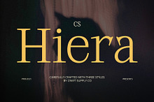 CS Hiera – Classic Font