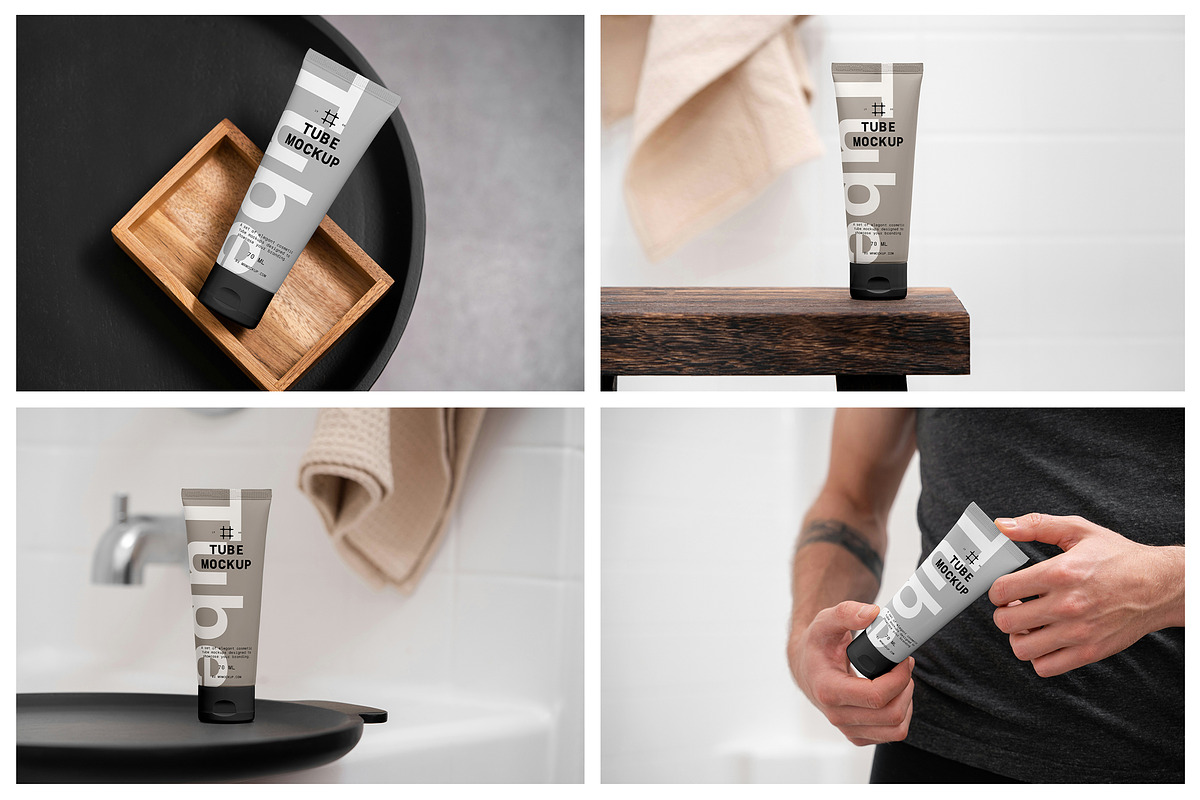 Cosmetic Box and Tube Mockups, a Packaging Mockup by Mr.Mockup™ (Photo 6 of 10)
