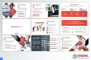 Simplex-Business PowerPoint Template