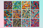 Hand Drawn Abstract Seamless Pattern, a Pattern Graphic by Forhadx5 (Thumbnail 6 of 6)