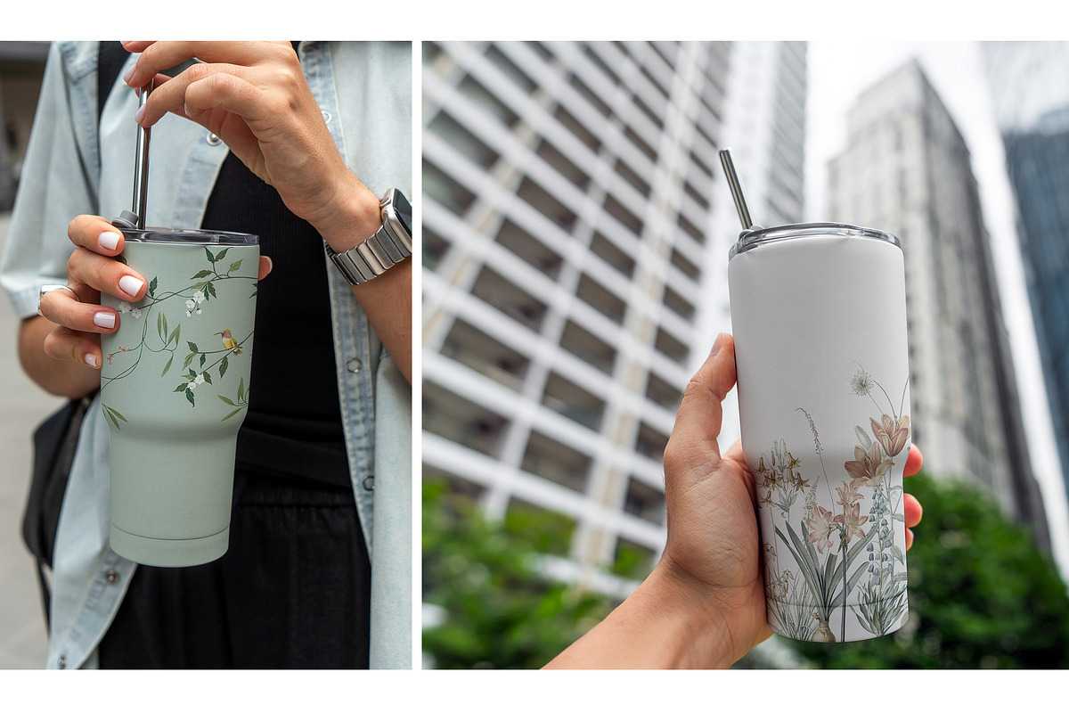Tumbler Mockups To Go, a Cups & Container Mockup by Dikarte.Store (Photo 4 of 14)