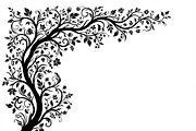 50 Tree Branch Corner Silhouette, a Decorative Illustration by Amazin_art (Thumbnail 25 of 25)