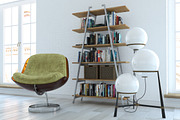 Furniture set 1109, a Furniture 3D Model by inDahouze (Thumbnail 3 of 11)