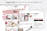 Wix Website Template | Blush & Black, a Wix Template by Thirty One Palms Studio (Thumbnail 3 of 6)