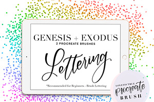 Lettering Procreate Brushes