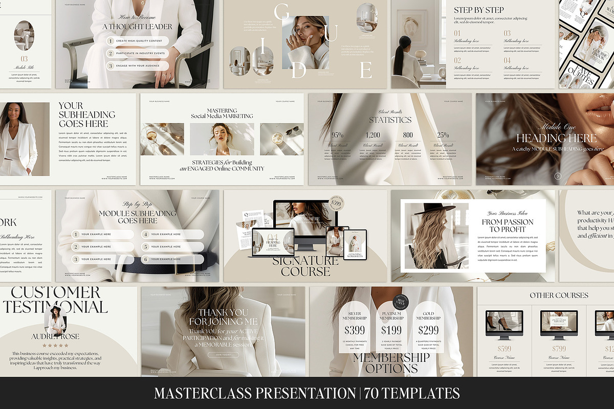Life Coach Coaching Bundle Canva, a Presentation Template by Studio Loire (Photo 3 of 9)