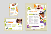Kindergarten Flyer Template, a Flyer Template by StockLayouts (Thumbnail 3 of 3)