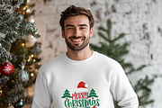Christmas Typography SVG Bundle, a Graphic by ExpressTeesArt (Thumbnail 2 of 4)