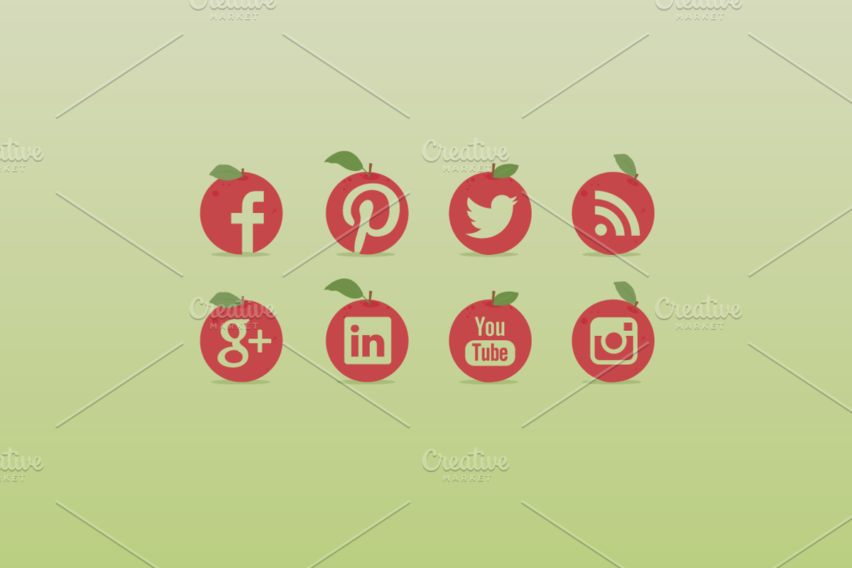 Apple Orchard Illustration Set, an Illustration by CSA Creative Studio (Photo 5 of 5)
