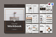 Course Creator Workbook Template, a Magazine Template by Work-Envance (Thumbnail 1 of 12)