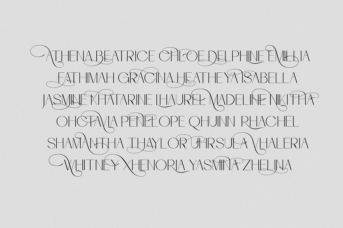 Ronedia Stylish Sans Font, a Sans Serif Font by RantautypeStudio (Photo 4 of 17)
