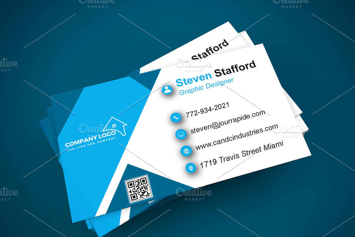 Premium Business Card PSD preview 4
